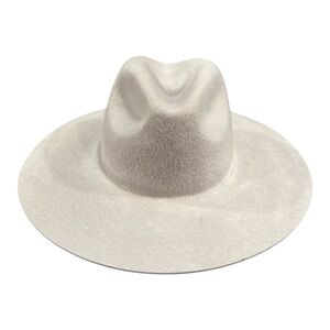 Free People Wool Cowboy Floppy wide brim hat NWT